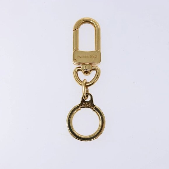 LOUIS VUITTON Anneau Cles Key Holder metal Gold Tone - Picture 5 of 12